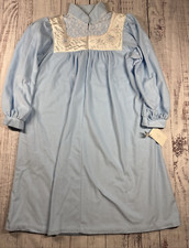 VNTGE NWT GILLIGAN O'MALLEY MODEST ROBE HOUSECOAT FLEECE SIZE S COTTAGECORE
