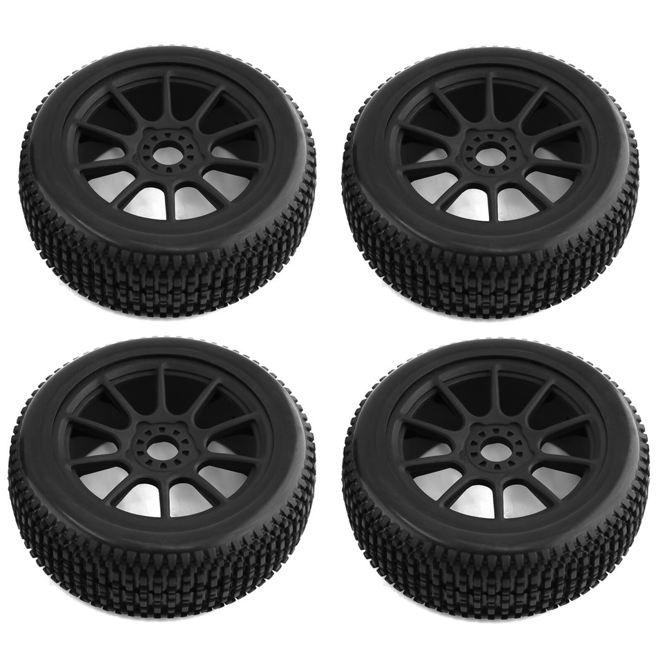 4x Räder Für Typhon 6s BLX TLR 4 Stück 17 Mm Sechskantreifen Für Arrma Typhon – Schwarz, 1/8 & 1/10 Scale Arrma Notorious 6s