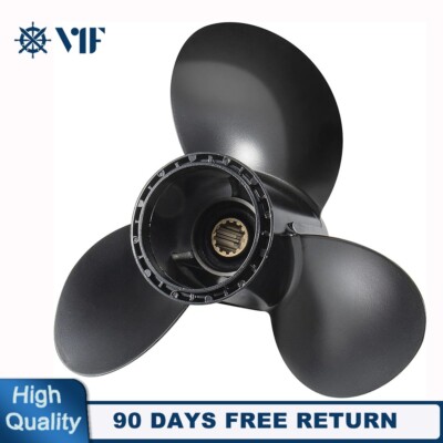  11 1/4x15 Outboard propeller fit Suzuki Engines 35-65HP 13 Spline,RH