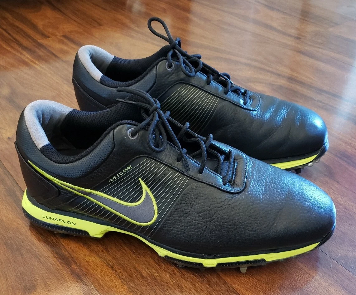 helper Betsy Trotwood De Kamer Nike FlyWire Golf Shoes Men&#039;s Lunaron Size 10W Black | eBay