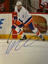 New York Islanders Adam Pelech Signed 8x10 NHL Photo COA