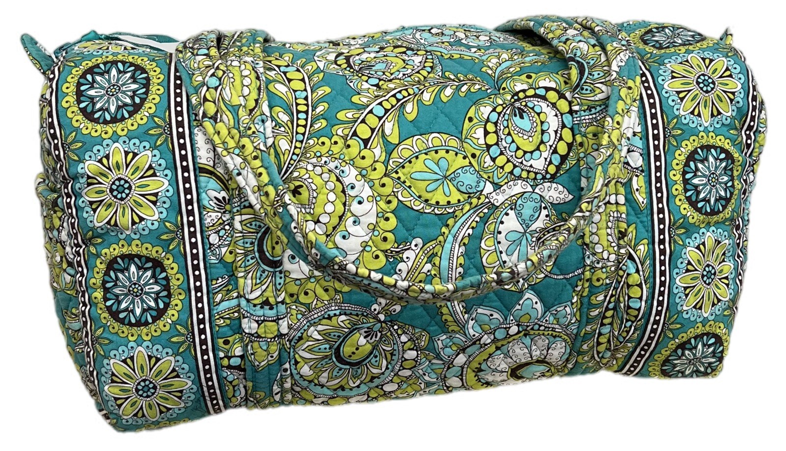 Vera Bradley Peacock Small Duffel Bag Gem