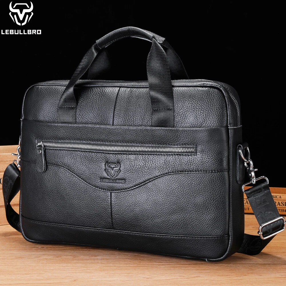 KPYWZER Clutch Cartera Monedero de Cuero para Hombres Bolso de Muñeca
