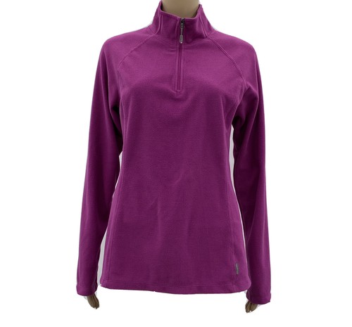 White Sierra Fleece 1/4 Zip Pullover 