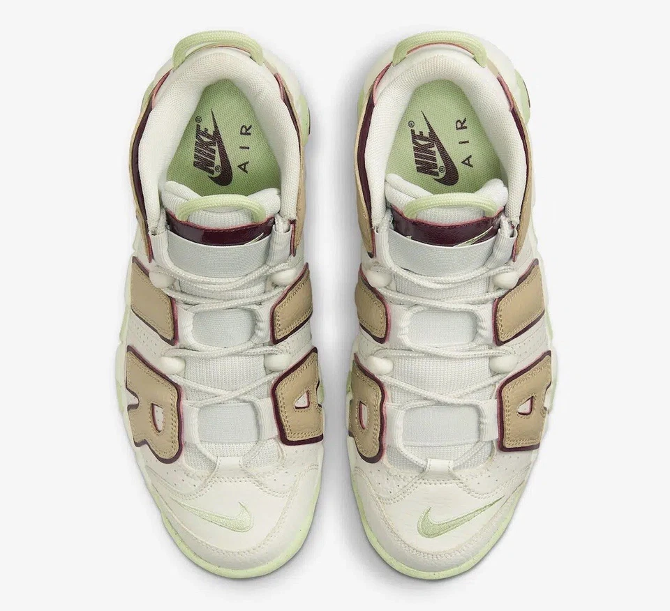 New Nike Air More Uptempo Light Bone Alligator (Women) 11US 43EUR  DX8955-001 Si - Photo 4/4