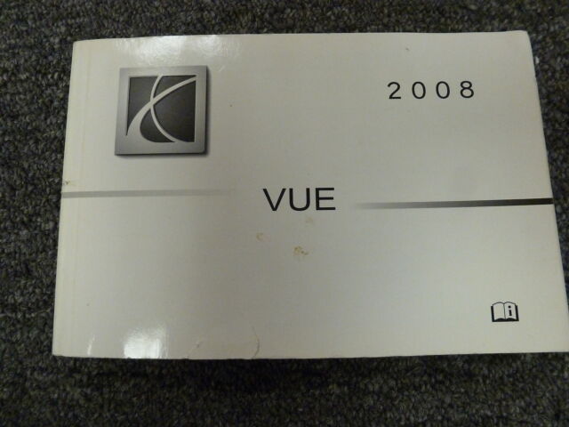 2008 Saturn Vue Xe Owners Manual