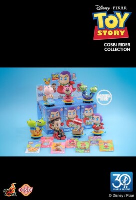 Hot Toys Toy Story Cosbi Rider Bobble-Head Figure Collection (Set of 6) 
