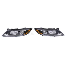 For 2011-2013 Kia Optima Black Halogen Headlights Assembly Pair Left+Right