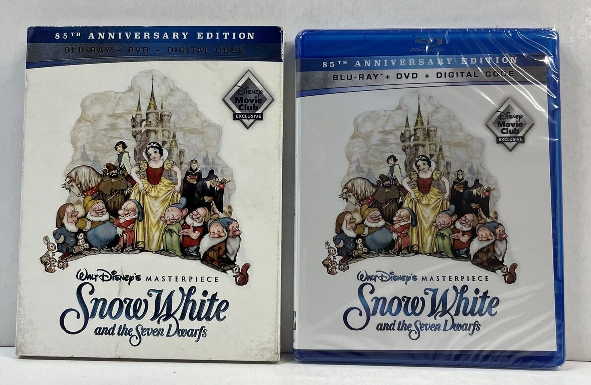 Snow White and the Seven Doors (2022, Blu-Ray + DVD, Anniversary