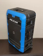 Pelican Elite Luggage Series carry-on case - Glue Residue - No combo Lock - USED
