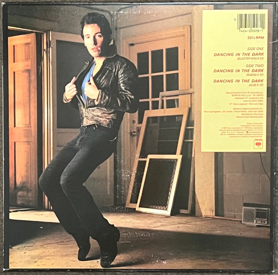 Gebraucht Bruce Springsteen - Dancing IN The Dark - EP Columbia 44-05028 (1984) - Bild 2 von 4