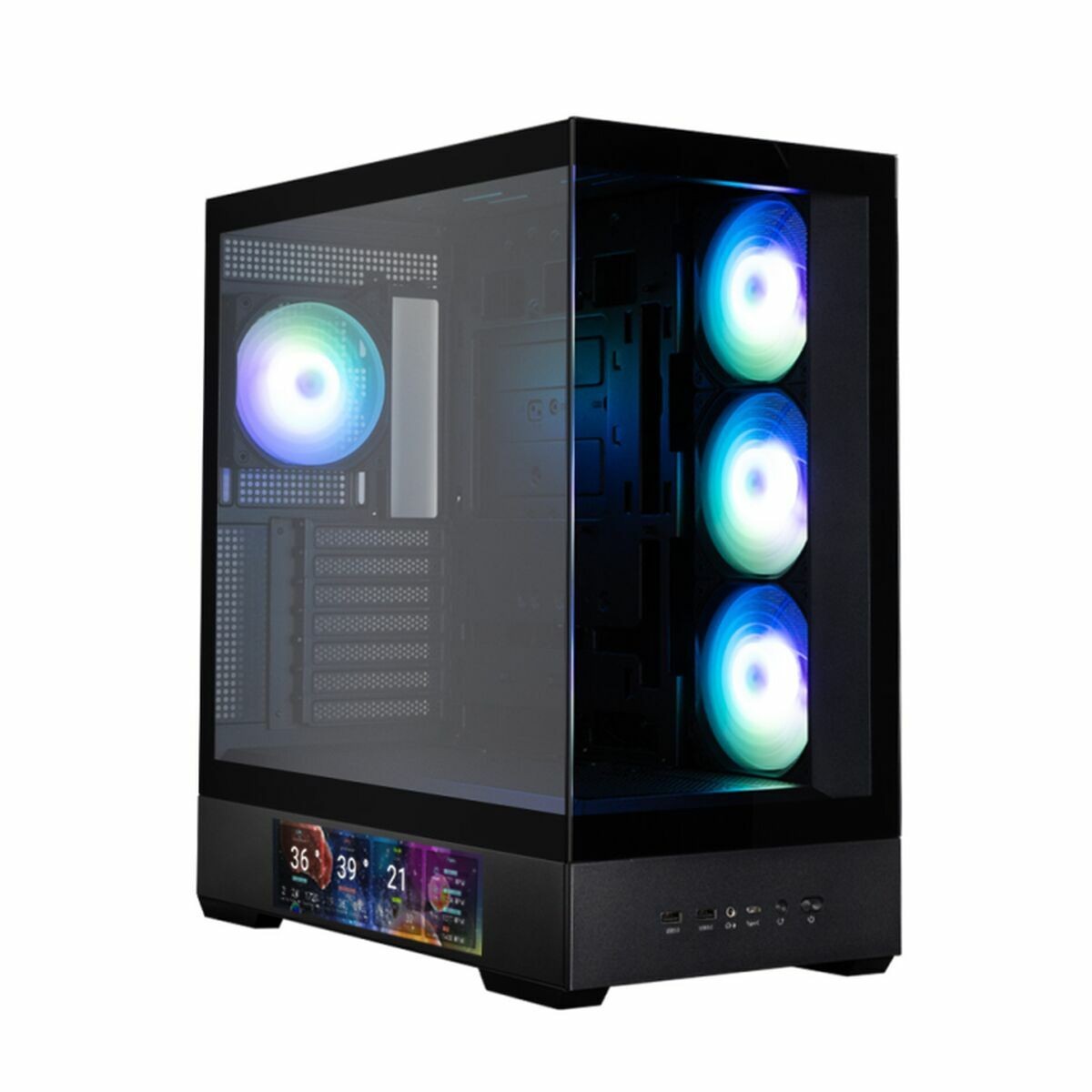 Case computer desktop ATX Zalman P40 DS BLACK NeroZalman