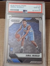 2016 JAMAL MURRAY PANINI PRIZM NBA ROOKIE CARD RC #175 PSA 10 NUGGETS KENTUCKY. rookie card picture