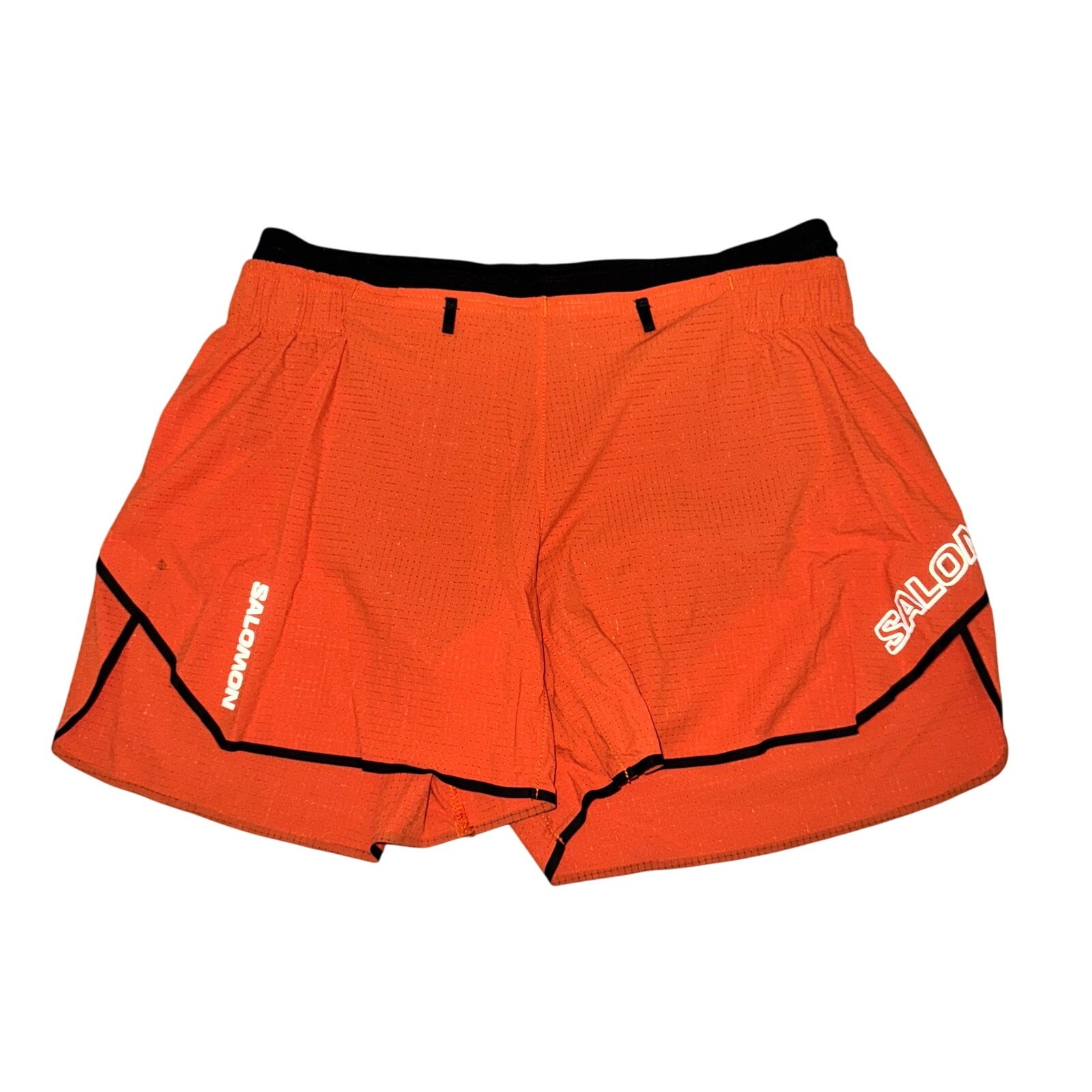 Salomon Sense Aero pantaloncino donna taglia S pomodoro ciliegio foderato arancione 5" running