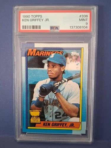1990 Topps - Ken Griffey Jr  PSA 9 - MINT Rookie Gold Cup Free Ship