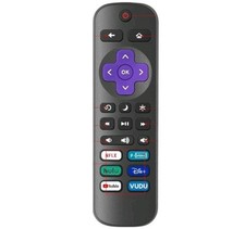 Replacement Remote Compatible Onn Roku/Hisense Roku/Sharp Roku/Philips Roku/TCL