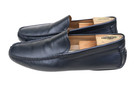 Bally Italy Walton Black Leather Slip On Loafer Driving Shoe Men’s SZ 10 — photo 2