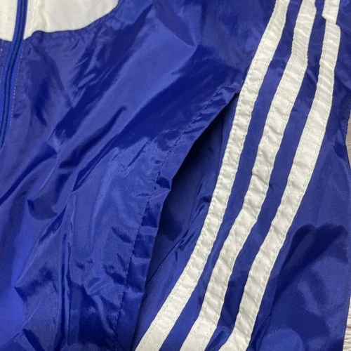 VTG Adidas Georgia State University Colorblock Windbreaker Jacket Mens M image 7