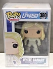 FUNKO POP TELEVISION SERIES  DC LEGENDS MINT IN BOX #380 WHITE CANARY  &