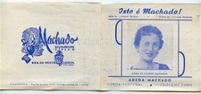 Machado Restaurante Tipico Lisbon Portugal 1955 Brochure Isto e Machado 