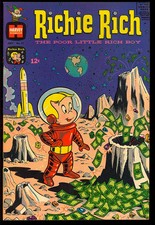 Richie Rich the Poor Little Rich Boy #71 High Grade Harvey File Copy 1968 VF+