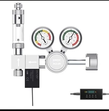 ZRDR CO2 Regulator Aquarium New Upgraded Automatic Timing Motor JYF-K303DJ 