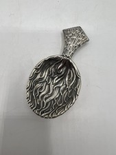 BUCCELLATI RARE PELLE A THE VULCANO ARGENT MASSIF 925 MILLIEMES ORIGINE ITALIE