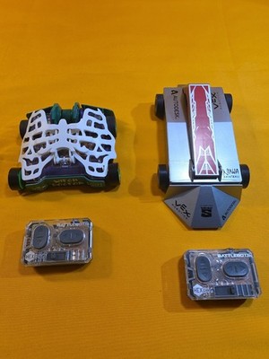 Hexbug BattleBots Arena Bronco vs Witch Doctor Remote Control Bots Turn On..