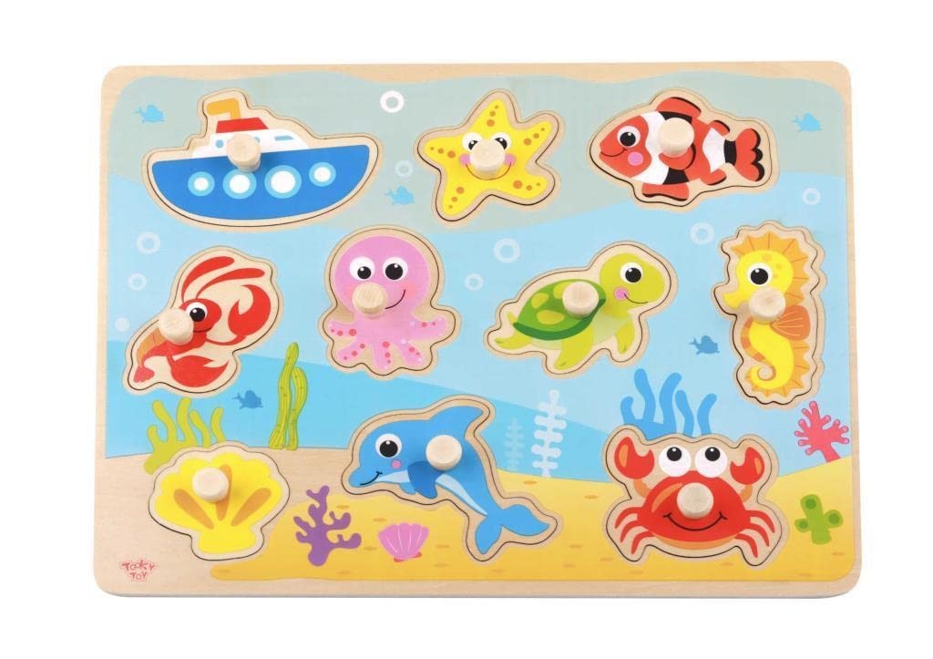 Деревянный морской пазл AB Gee abgee 921 TY856 EA, 11pce, красный