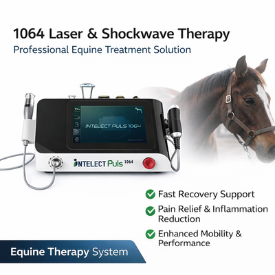 #ad Equine Pneumatic Shock Wave Therapy Device with 1064 laser for Horse Pain Relief $3569.00