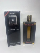 Vintage Pascal Morabito Eau De Toilette Sport Monsieur Or Black Paris 3.3oz