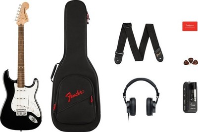 Squier by Fender Affinity Series  Stratocaster  Mustang  Micro Pack