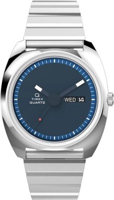 Q Timex 1975 Enigma Reissue - 37mm Stainless Steel Bracelet Watch - TW2W59800