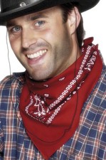 Western Cowboy Bandanna Halloween Costume Accessory