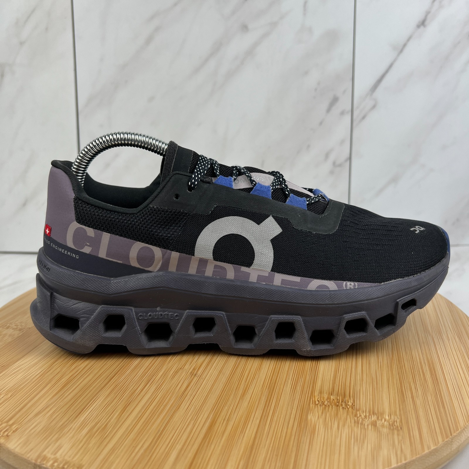 On Cloud Cloudmonster Womens Size 9 Magnet Shark Athletic Running Sneaker Shoes