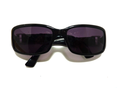 Fendi FS 446-001 57 17 130 MADE IN ITALY SUNGLASSES COLD INSERT