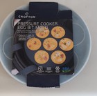 Crofton Black Silicone Egg Bit Mold 7-Cup Pressure Cooker BPA Free — photo 1