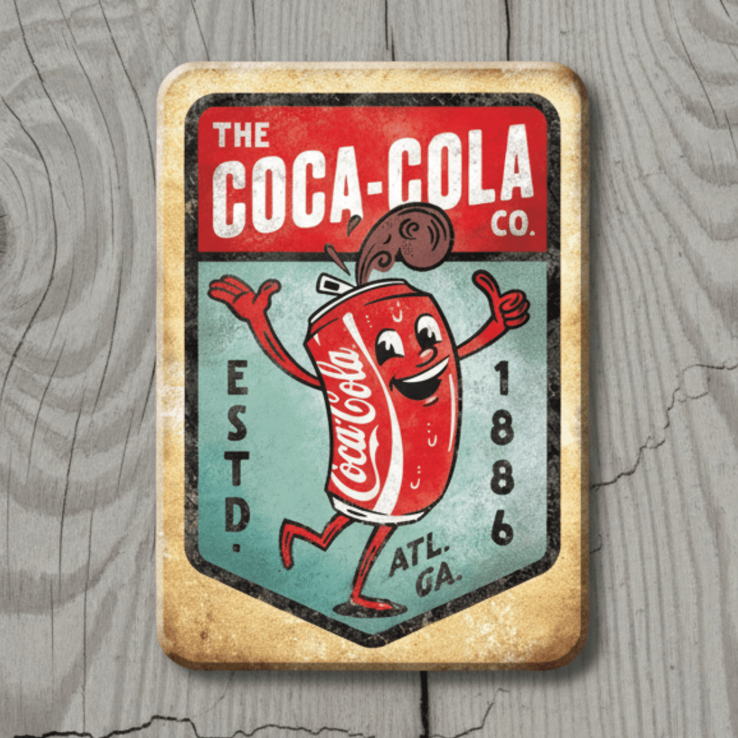 Coca-Cola Dancing Can Magnet (2.5" x 3.5")