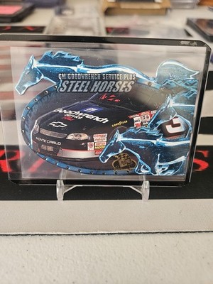 Dale Earnhardt 1999 Press Pass Premium Steel Horses #SH2 NASCAR Racing Card 