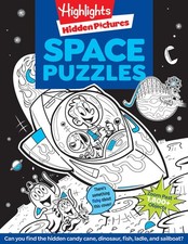 Space Puzzles: Solar System Puzzle Book for Kids 6-12, Fun Space Gift with A...