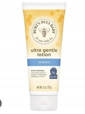 Lot Of 2 Burt's Bees Baby Ultra Gentle Lotion Sensitive Sealed - 6 oz / 170g