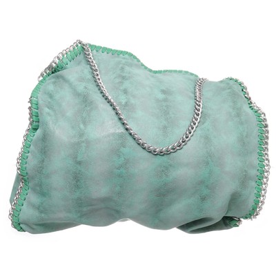 Meta, Handtasche, Damen, Baumwolle/Polyamid/Polyester/Polyurethan, Grün, 40 #tiL