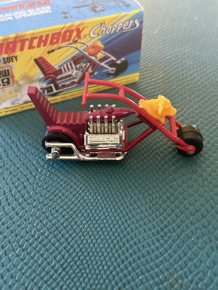 Matchbox Superfast Nr. 49 Choppers - Chop Suey 1972, mit Box , Lesney - Bild 3 von 4