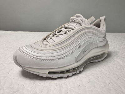 Nike Air Max 97 Sneakers Shoes White Metallic Silver Men's Size 6.5Y 921522-104