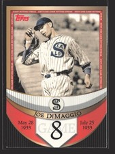 2007 Topps #JDSF8 Joe DiMaggio The Streak Before the Streak SF Seals