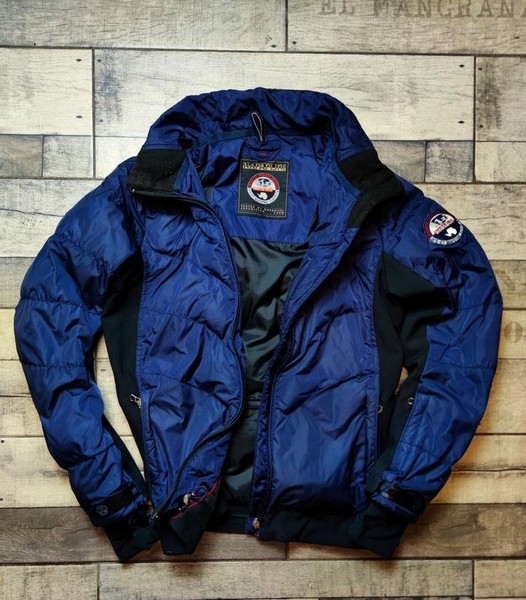 Women Napapijri Jacket Navy Wool 38 / M / 46
