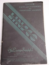 Lynotype Supply Company / Letterpress Book / Parts And Accessories 