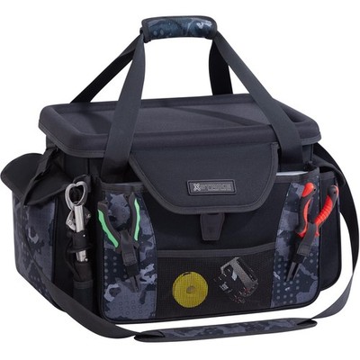 X-Strike Fishing Tackle Bag, Fishing Box Bag with 7 3700 Tackle Boxes Extra L...