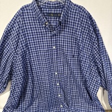 Polo Ralph Lauren Shirt Men s 4 XLT Button Front L/S Multicolor Plaid Preppy