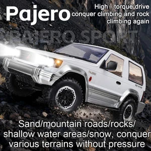 1/14 2.4G 4WD Full Scale RC Car LD1297S Pajero 380 Motor Children's Toys Gift